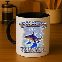 Tralalero Tralala Bootleg Brainrot Italian Brainrot Meme Mug