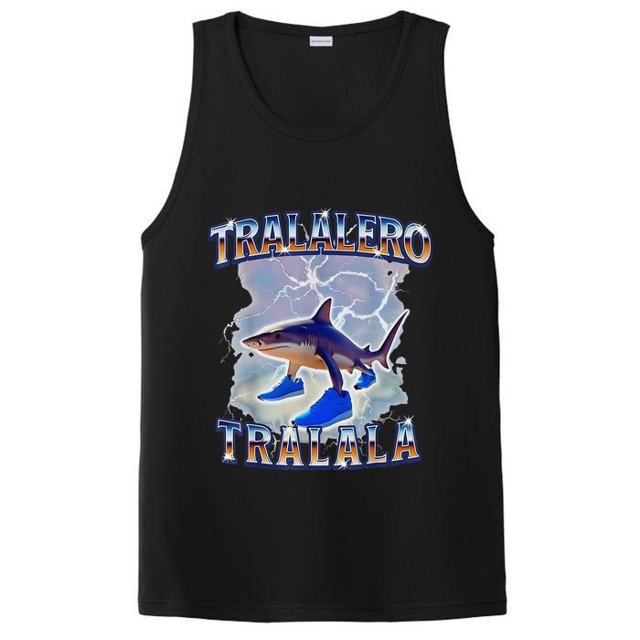 Tralalero Tralala Bootleg Brainrot Italian Brainrot Meme PosiCharge Competitor Tank
