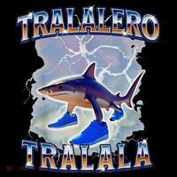 Tralalero Tralala Bootleg Brainrot Italian Brainrot Meme Tie-Dye T-Shirt