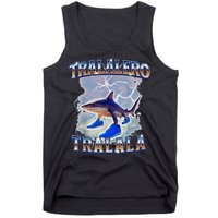Tralalero Tralala Bootleg Brainrot Italian Brainrot Meme Tank Top