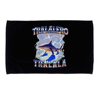 Tralalero Tralala Bootleg Brainrot Italian Brainrot Meme Microfiber Hand Towel