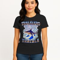 Tralalero Tralala Bootleg Brainrot Italian Brainrot Meme Womens T-Shirt