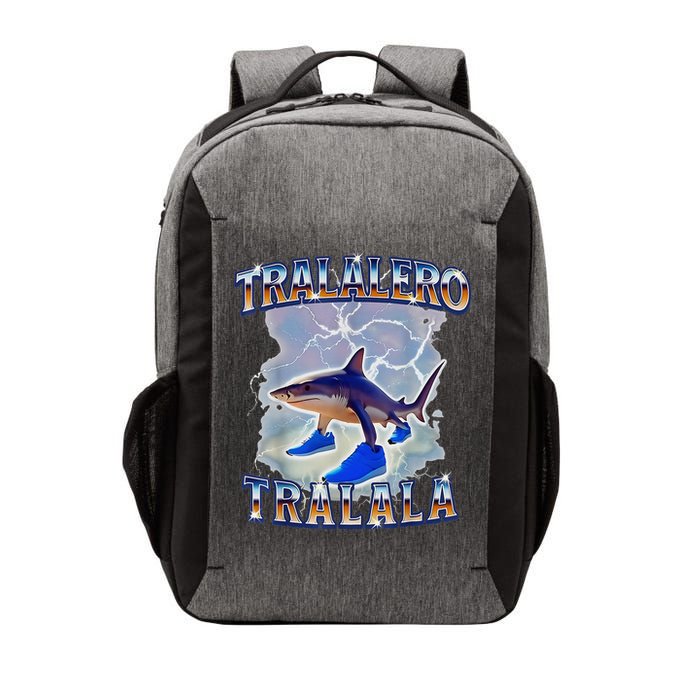 Tralalero Tralala Bootleg Brainrot Italian Brainrot Meme Vector Backpack