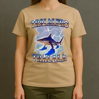 Tralalero Tralala Bootleg Brainrot Italian Brainrot Meme T-Shirt