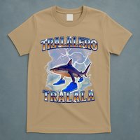 Tralalero Tralala Bootleg Brainrot Italian Brainrot Meme T-Shirt