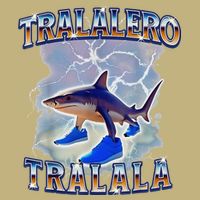 Tralalero Tralala Bootleg Brainrot Italian Brainrot Meme T-Shirt