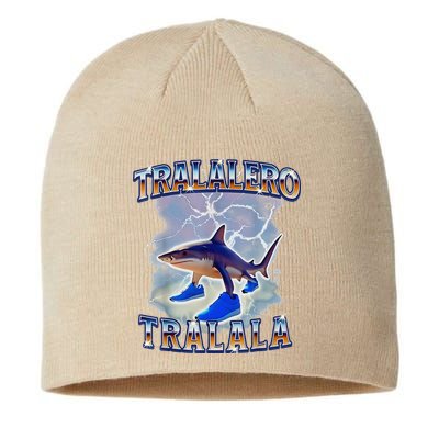 Tralalero Tralala Bootleg Brainrot Italian Brainrot Meme Sustainable Beanie