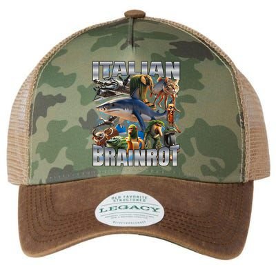 Tralalero Tralala Bombardino Crocodilo Italian Brainrot  Legacy Tie Dye Trucker Hat