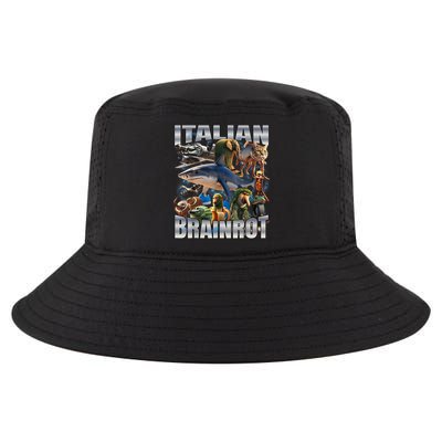 Tralalero Tralala Bombardino Crocodilo Italian Brainrot  Cool Comfort Performance Bucket Hat
