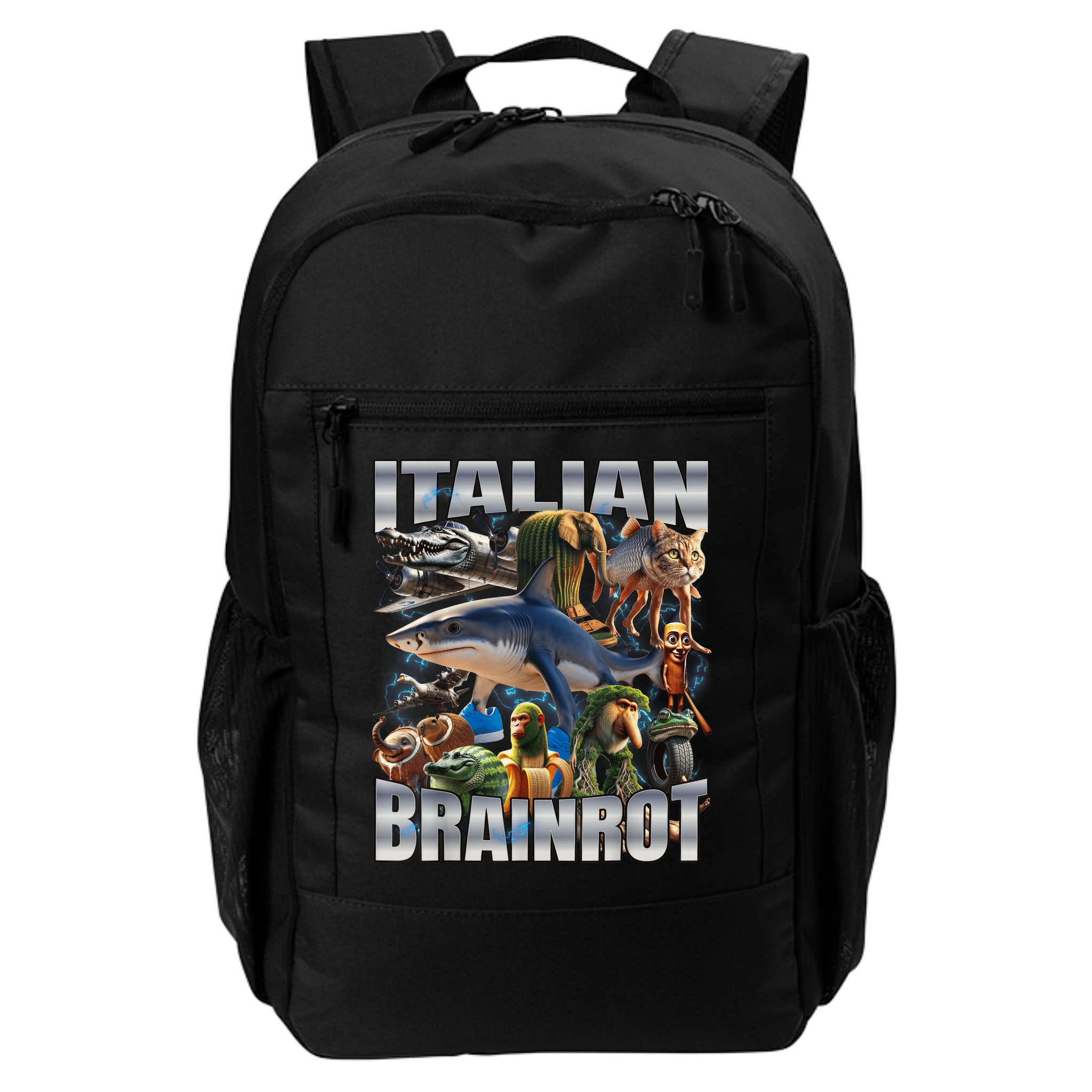 Tralalero Tralala Bombardino Crocodilo Italian Brainrot  Backpack