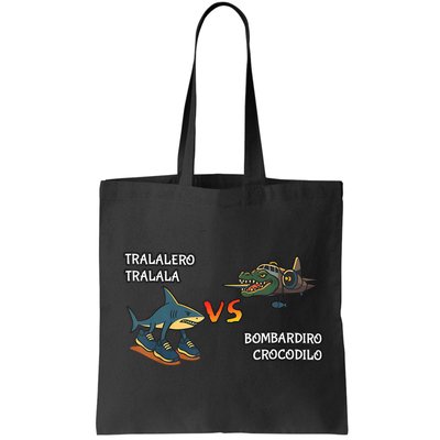 Tralalero Tralala Brainrot Meme Bombardino Crocodilo Italian  Bag