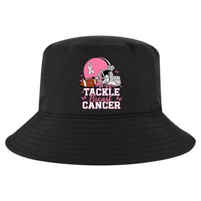 T Tackle Breast Cancer Awareness American Cool Comfort Performance Bucket Hat