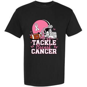 T Tackle Breast Cancer Awareness American Garment-Dyed Heavyweight T-Shirt