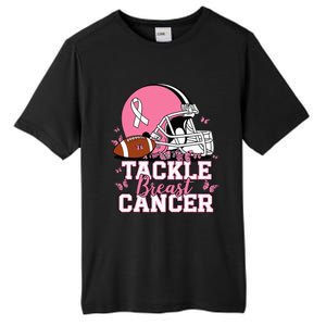 T Tackle Breast Cancer Awareness American Tall Fusion ChromaSoft Performance T-Shirt