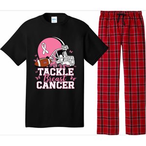 T Tackle Breast Cancer Awareness American Pajama Set