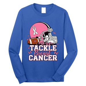 T Tackle Breast Cancer Awareness American Long Sleeve Shirt