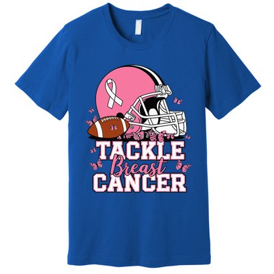 T Tackle Breast Cancer Awareness American Premium T-Shirt