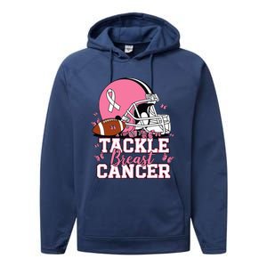 T Tackle Breast Cancer Awareness American Performance Fleece Hoodie