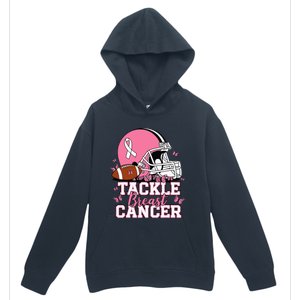 T Tackle Breast Cancer Awareness American Urban Pullover Hoodie