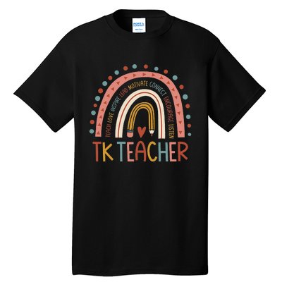 TK Teacher Back To School Teacher Tall T-Shirt