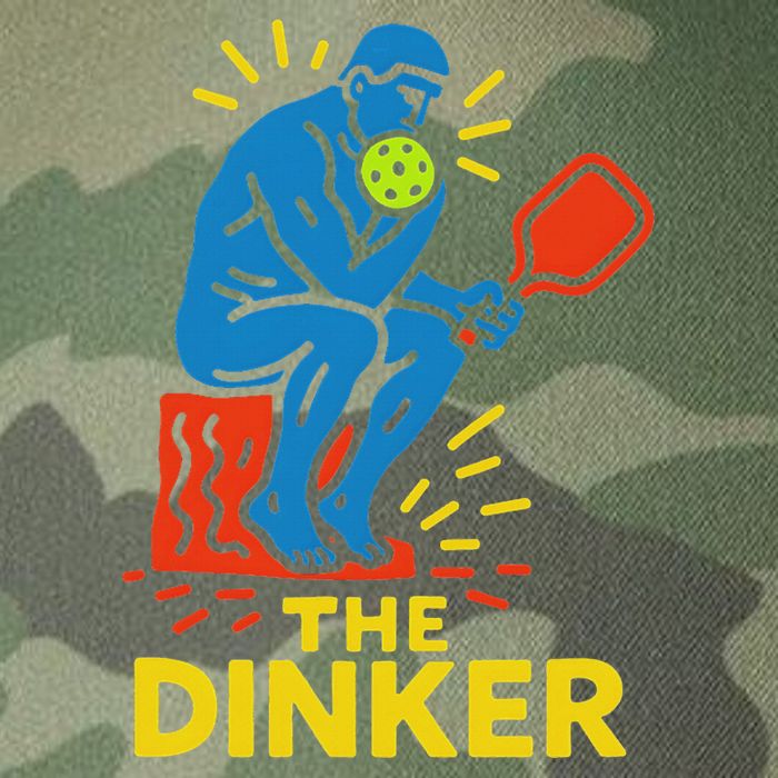 The Thinker By Auguste Rodin Contemplates Pickleball Legacy Tie Dye Trucker Hat