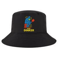 The Thinker By Auguste Rodin Contemplates Pickleball Cool Comfort Performance Bucket Hat