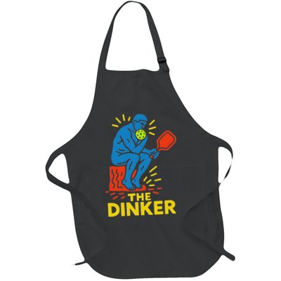 The Thinker By Auguste Rodin Contemplates Pickleball Apron
