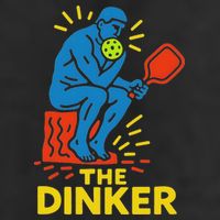 The Thinker By Auguste Rodin Contemplates Pickleball 15oz Campfire Ceramic Mug