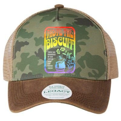 Taste The Biscuit Taste The Goodness  Legacy Tie Dye Trucker Hat