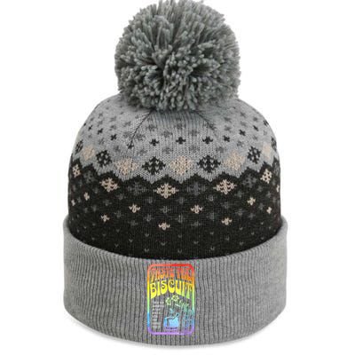 Taste The Biscuit Taste The Goodness  The Baniff Cuffed Pom Beanie