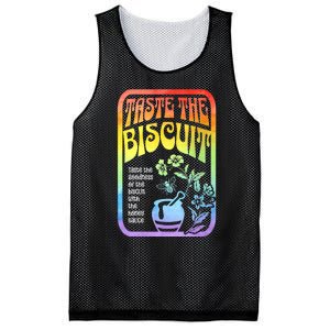 Taste The Biscuit Taste The Goodness Mesh Reversible Basketball Jersey Tank