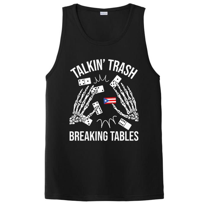 Talking Trash Breaking Tables Dominoes Lover Domino Player PosiCharge Competitor Tank