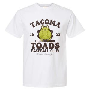 Tacoma Toads Baseball Retro Minor League Baseball Team Garment-Dyed Heavyweight T-Shirt