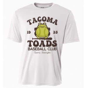 Tacoma Toads Baseball Retro Minor League Baseball Team Cooling Performance Crew T-Shirt