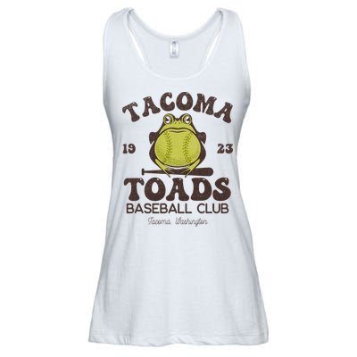 Tacoma Toads Baseball Retro Minor League Baseball Team Ladies Essential Flowy Tank
