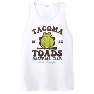 Tacoma Toads Baseball Retro Minor League Baseball Team PosiCharge Competitor Tank