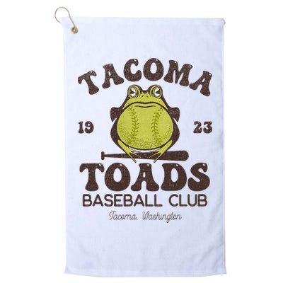 Tacoma Toads Baseball Retro Minor League Baseball Team Golf Towel