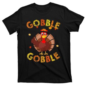 Thanksgiving Turkey Baby Outfit Adorable Gobble Gobble T-Shirt