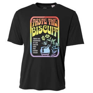 Taste The Biscuit Taste The Goodness Cooling Performance Crew T-Shirt