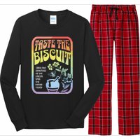 Taste The Biscuit Taste The Goodness Long Sleeve Pajama Set