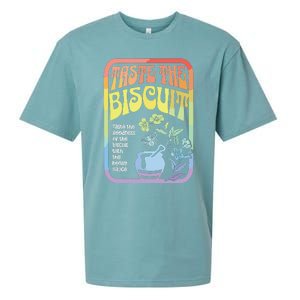 Taste The Biscuit Taste The Goodness Sueded Cloud Jersey T-Shirt