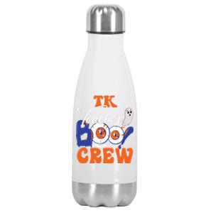 Tk Teacher Boo Crew Ghost Spooky Halloween Tk Squad Matching Meaningful Gift Stainless Steel Insulated Water Bottle