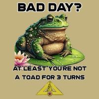 Talisman The Board Game Bad Day Toad For 3 Turns Button