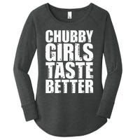 Thick Taste Better Thick Taste Better Women's Perfect Tri Tunic Long Sleeve Shirt