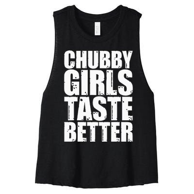 Thick Taste Better Thick Taste Better Women's Racerback Cropped Tank