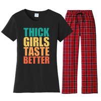 Thick Taste Better Thick Taste Better Women's Flannel Pajama Set