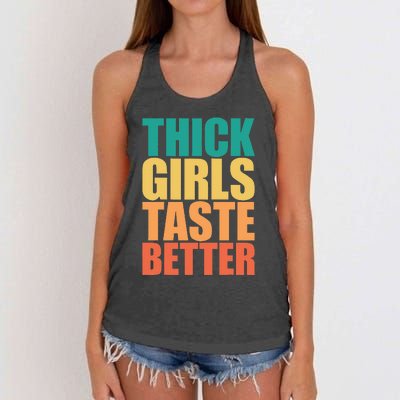 Thick Taste Better Thick Taste Better Women's Knotted Racerback Tank