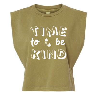 Time To Be Kind Garment-Dyed Women's Muscle Tee