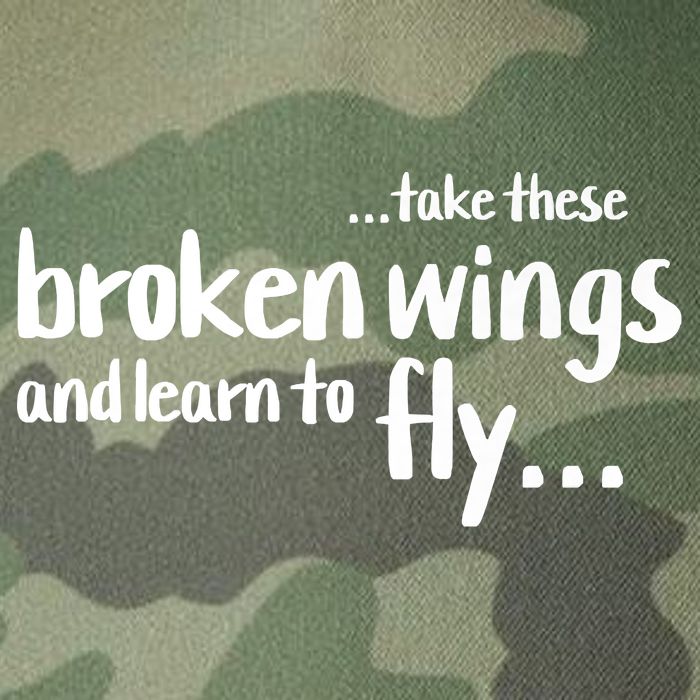Take These Broken Wings And Learn To Fly Legacy Tie Dye Trucker Hat