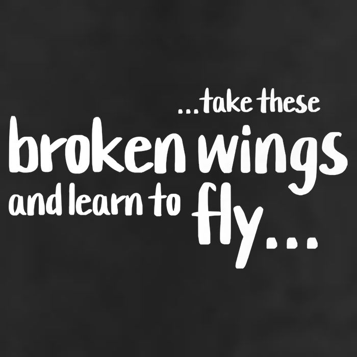 Take These Broken Wings And Learn To Fly Knit Cap Winter Beanie